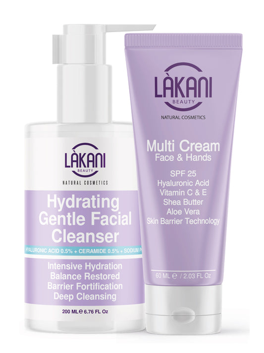 Hydrating Gentle Facial Cleanser & Multi Cream