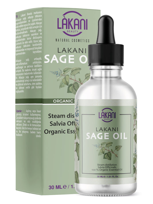 Sage Oil 100% Pure and Organic